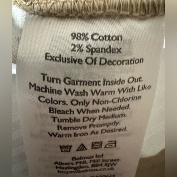 Eddie Bauer Khaki Chino Pant - Size 14 - Picture 8 of 9